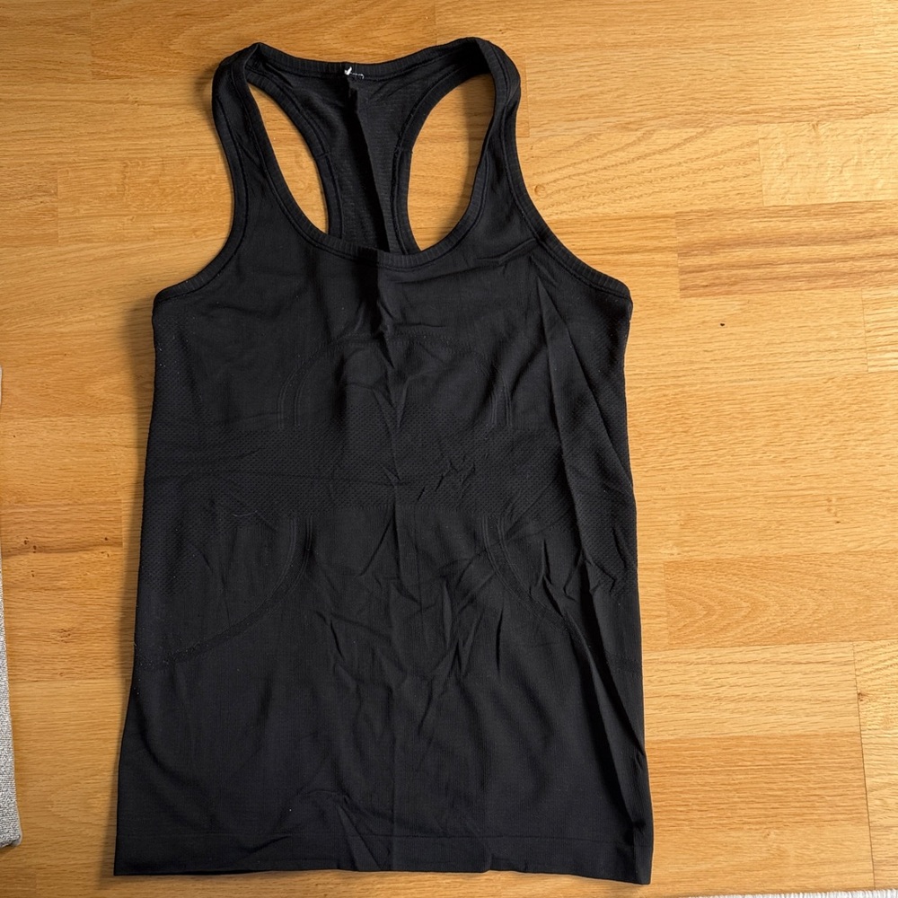 lululemon athletica Black Racerback Tank